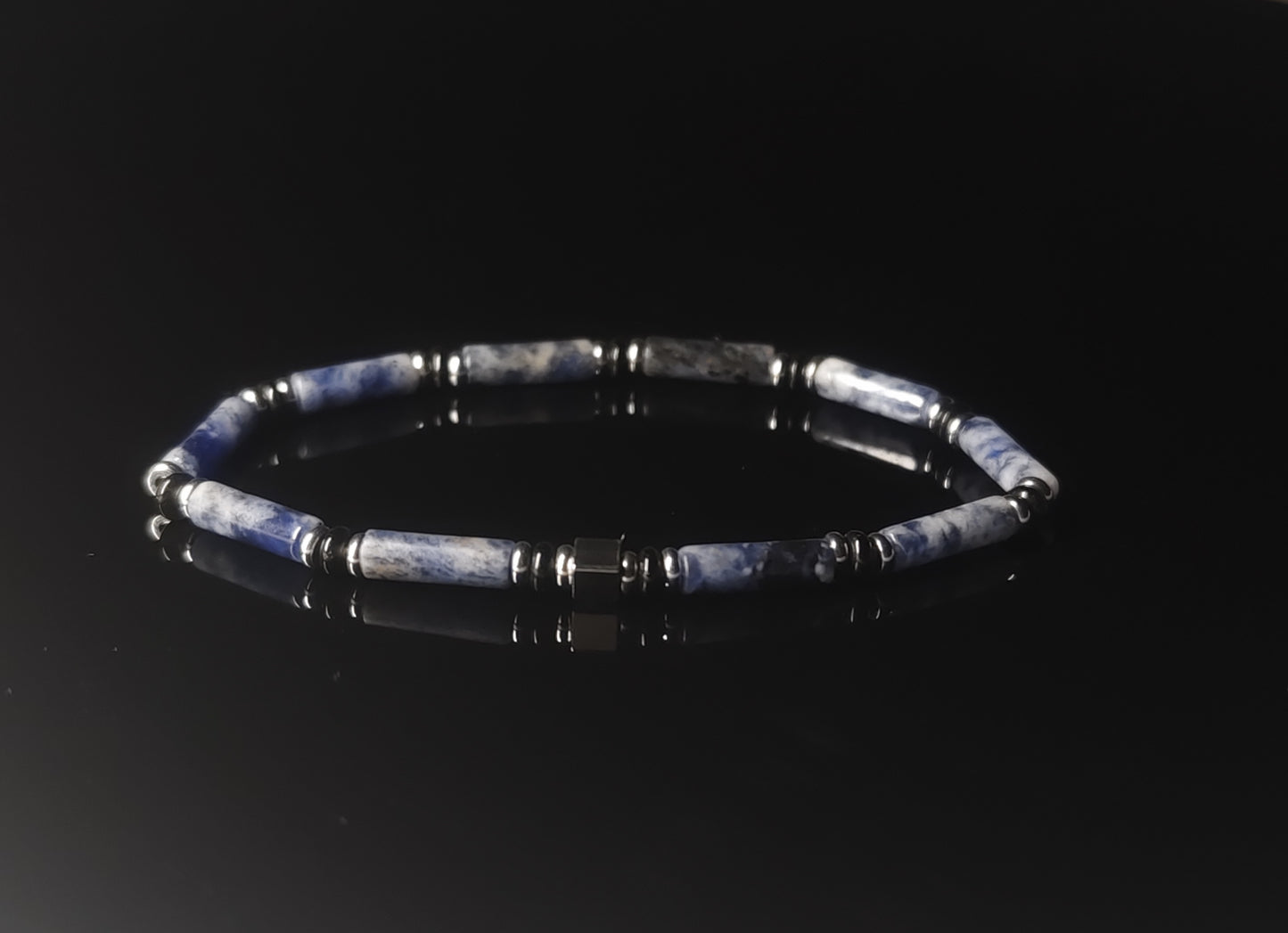 ソーダライトブレスレットIV（4mm）