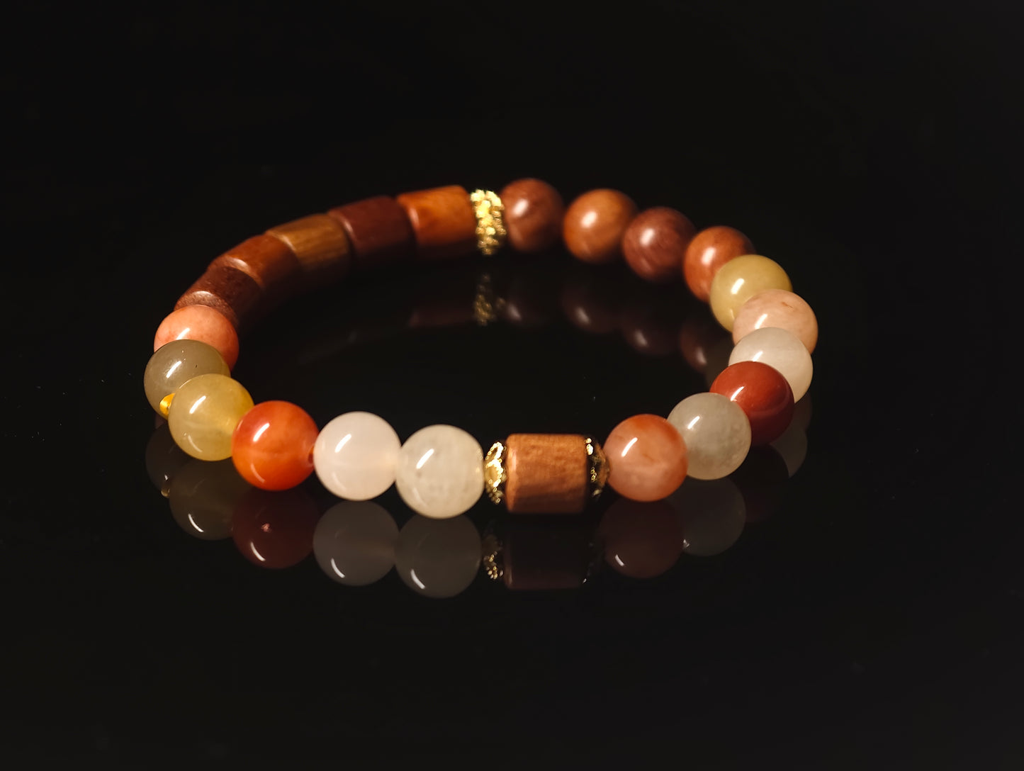Natural Agate Bracelet VI（6mm）