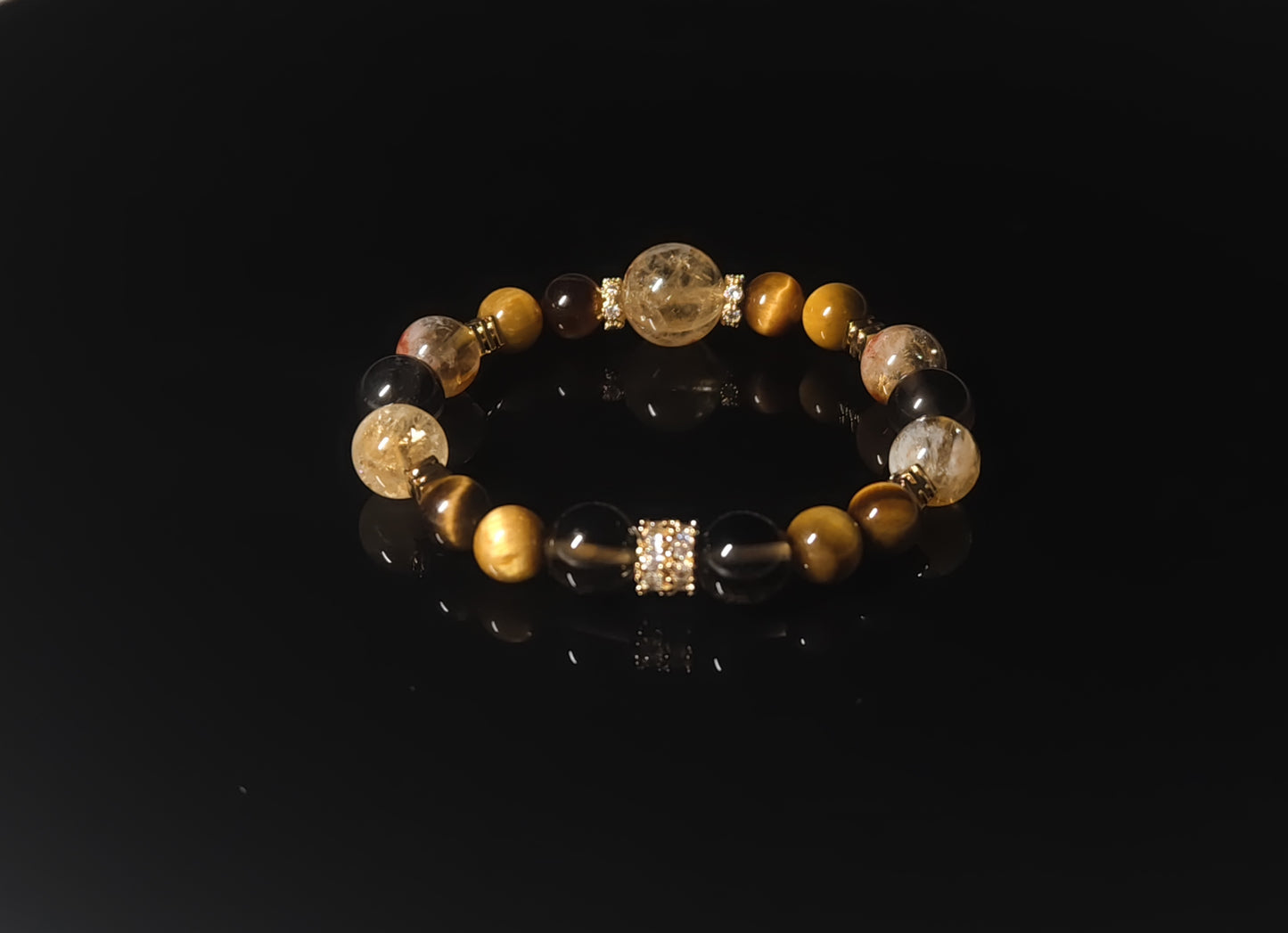 Citrine Bracelet X(10mm）
