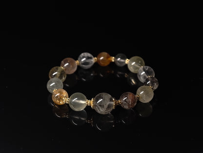 Crystal Bracelet X (10mm）