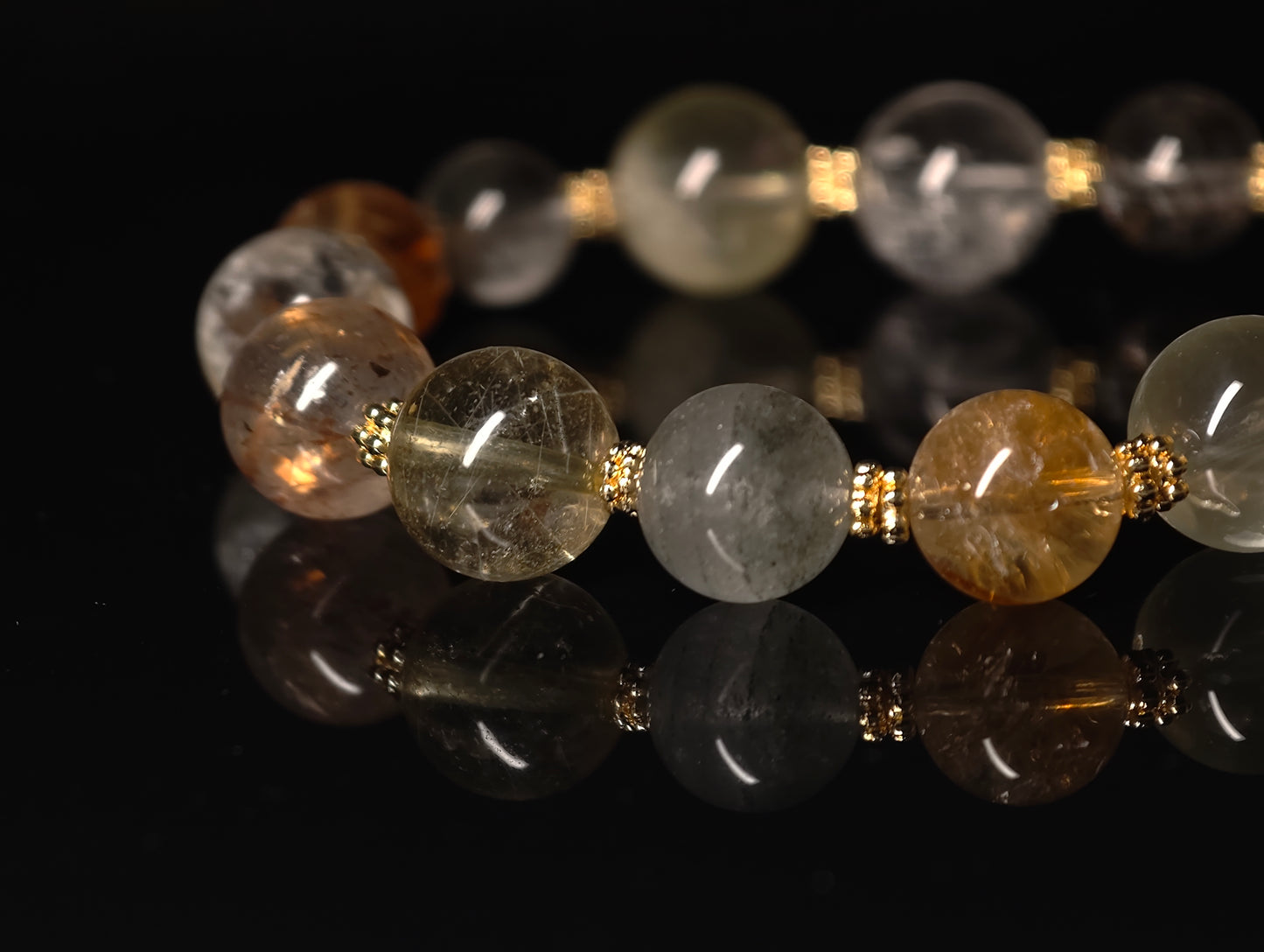Crystal Bracelet X (10mm）