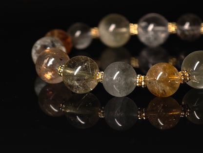 Crystal Bracelet X (10mm）