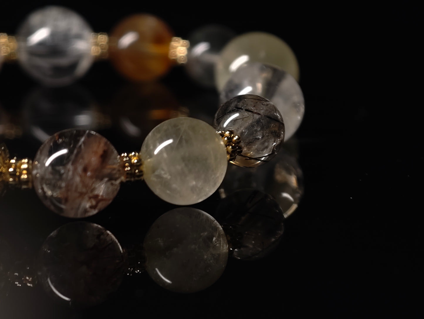 Crystal Bracelet X (10mm）