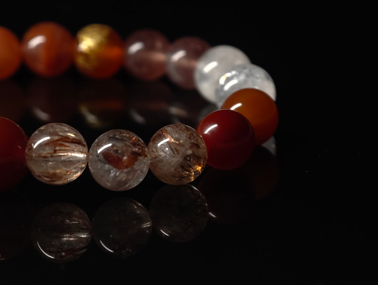 Crystal Bracelet X (10mm）
