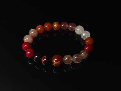 Crystal Bracelet X (10mm）